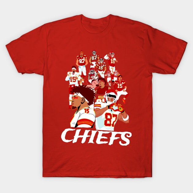 Kansas city chiefs T-Shirt by Mic jr